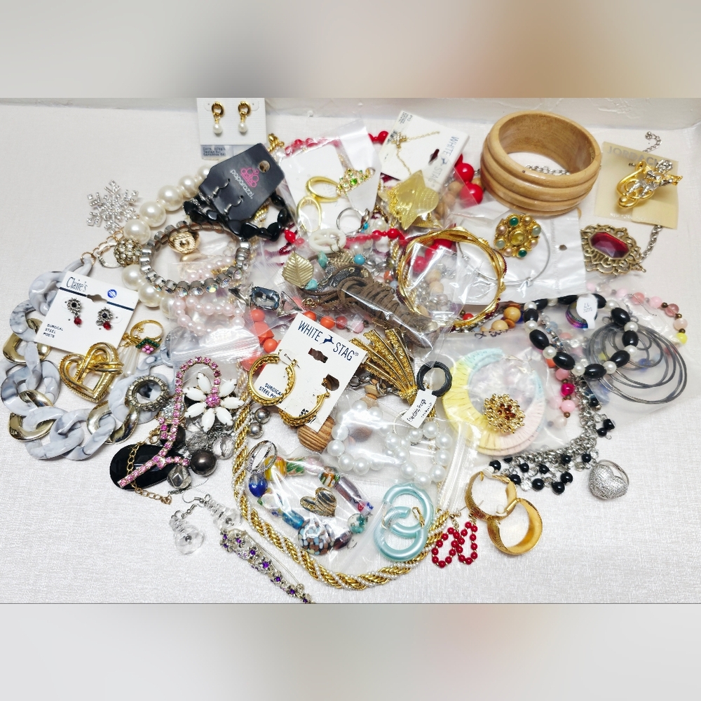 Assorted Jewelry Collection- 60+ Pieces